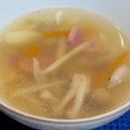 やよい・M's cooksnap of when they made 【農家のレシピ】ゴボウとベーコンのスープ.