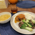 ecobeer's cooksnap of when they made 小松菜と長芋、牛肉のオイスターソース炒め.