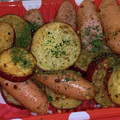 なるえり☆キッチン's cooksnap of when they made さつまいもとウインナーの粒マスタード炒め.