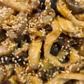★Megtann☆'s cooksnap of when they made なすとこんにゃくとちくわの味噌炒め.