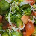 ★Megtann☆'s cooksnap of when they made トマト・胡瓜・カニカマの酢の物♪.