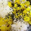 mikimoon's cooksnap of when they made 【美人レシピ】さつまいもごはん.