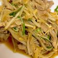 ☆みちよちゃん☆'s cooksnap of when they made ご飯がすすむ☆豚肉とえのきともやし炒め.