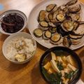 gomibaco's cooksnap of when they made 茄子の鶏ミンチ挟み焼き.