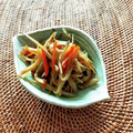 ｊｏｃｏｍｏｍｏｌａ's cooksnap of when they made きんぴらごぼう.