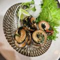 うずら's cooksnap of when they made 秋刀魚の梅しそロール.