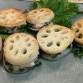 saki1010's cooksnap of when they made 大葉風味♪エビのレンコンはさみ焼き.