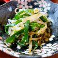❀akiko❀'s cooksnap of when they made 副菜に♡ニラもやしのポン酢ナムル♪.
