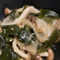 そみゆ's cooksnap of when they made しめじとワカメのごまポン和え.