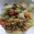 花梨139's cooksnap of when they made 【時短】挽肉と白菜のあんかけ丼！.
