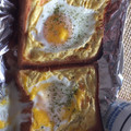 クック2H9MD0☆'s cooksnap of when they made とろ〜り半熟目玉焼きチーズトースト.