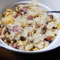 派出須逸人's cooksnap of when they made しめじとウインナーの卵炒飯.