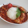 クックXBSLBH☆'s cooksnap of when they made チキンカレー【電気圧力鍋】【無水】.