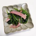 RINRI☆'s cooksnap of when they made 絶品☆ほうれん草とベーコンの炒めもの.