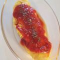 tamago大好き's cooksnap of when they made ふわふわオムレツ＠トマトソース.