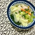 ふたごゆき's cooksnap of when they made ワンタンスープ　★宇都宮学校給食.