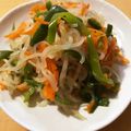 水玉ぱじゃま's cooksnap of when they made シラタキ中華炒め.
