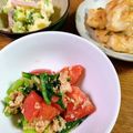 たか！'s cooksnap of when they made 簡単！小松菜とツナとトマトの和風サラダ.