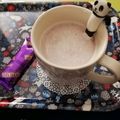 ☆hikonyan☆'s cooksnap of when they made ホットチョコミルク.