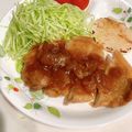 あらあら嵐ちゃん's cooksnap of when they made かんたん！ポークソテーりんごソース.
