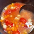 すけらっちょ's cooksnap of when they made 具だくさん簡単ミネストローネ.