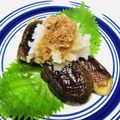 azbjbn's cooksnap of when they made さっぱり☆焼きなす 大根おろしと♪.