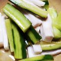 あおいりん's cooksnap of when they made 長芋・きゅうりの酢の物♪シャキツル食感♪.