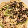 ayumi→'s cooksnap of when they made 海苔と昆布のクリームパスタ.