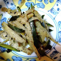 xyzクック's cooksnap of when they made エコ♪かぼちゃの皮のキンピラ.