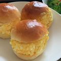 うのりんりん's cooksnap of when they made 30分完成！？不思議パンのベーコン卵ツォ.