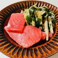 monmon1219's cooksnap of when they made 千切り長芋とづけマグロのやまかけ風.