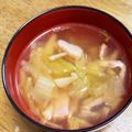 ☆アピカ☆'s cooksnap of when they made 白菜消費に☆くたくた白菜のコンソメスープ.
