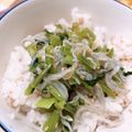 みるくクロワッサン's cooksnap of when they made 小松菜の茎とジャコいため.