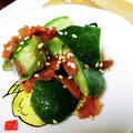 こずっぺ's cooksnap of when they made きゅうりの梅肉さっぱり和え.