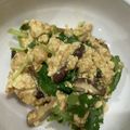 shishia☆'s cooksnap of when they made しいたけと三つ葉のみそ白和え.