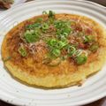 ♡マシェリ♡'s cooksnap of when they made ふわとろ！カリッと山芋の鉄板焼き.