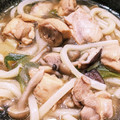 yknobi's cooksnap of when they made 鶏とネギときのこのあったか♡おうどん.