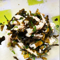ｔｉｎｋ☆'s cooksnap of when they made 超簡単一品！ササミと万能ネギの高菜和え.