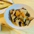 kotorinpi's cooksnap of when they made 練りごまでコクうま☆れんこんと鶏肉の煮物.