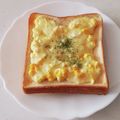 まんまるまうちゃん's cooksnap of when they made マヨチーズエッグトースト.