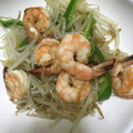 クックBLTENE☆'s cooksnap of when they made 節約レシピ✩海老とニラもやしの炒め物.