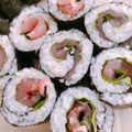 KAORULALA's cooksnap of when they made 鉄火巻き寿司.