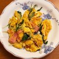 ★♡ゆき♡★'s cooksnap of when they made みんな好きな味！水菜と卵の炒め物♪.