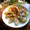haruku221's cooksnap of when they made 魅惑のニラたっぷり焼き餃子.