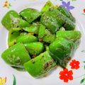 kinniko's cooksnap of when they made お弁当に★ピーマンのみそマヨ炒め.