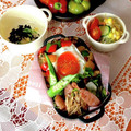 ルぴあ's cooksnap of when they made キャベツとエノキとウインナーの炒めもの.