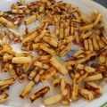 カラ美's cooksnap of when they made 高野豆腐で簡単にフライパンでおやつ？！.