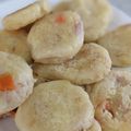yasuchie's cooksnap of when they made 離乳食後期＊手づかみじゃがいもツナおやき.