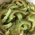 クック78R779☆'s cooksnap of when they made ごはんがすすむ！ゴーヤの塩にんにく炒め.