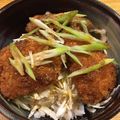 ぽれぽれ2000's cooksnap of when they made ミニ丼ぶりのタレカツ丼❨(@≧↺≦@)❩.